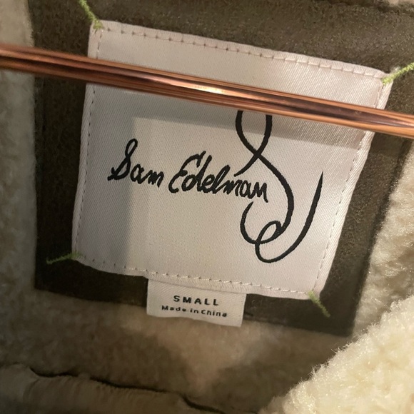 Sam Edelman Sage Shearling Moto Jacket - Picture 2 of 5